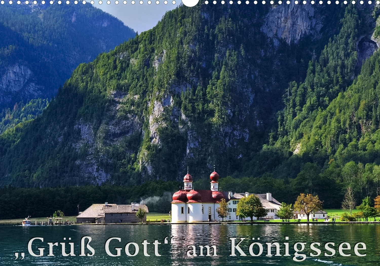Grüß Gott am Königssee - Titelseite Kalender