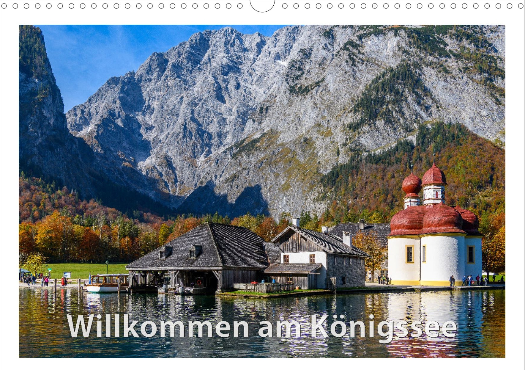 Grüß Gott am Königssee - Titelseite Kalender
