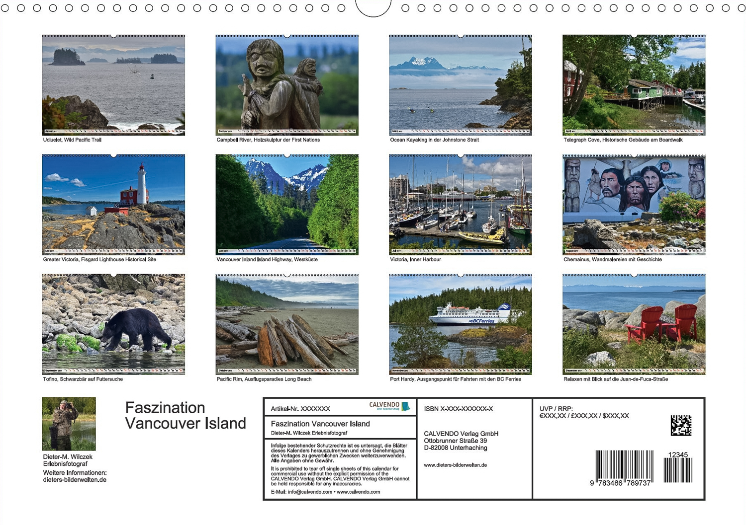 Grüß Gott am Königssee - Rückseite Kalender