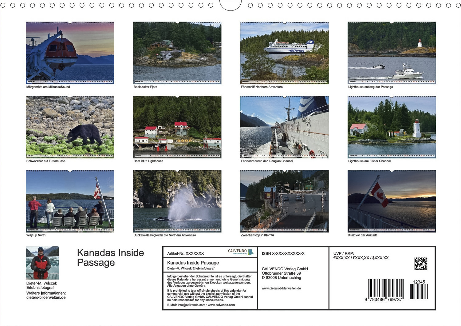 Grüß Gott am Königssee - Rückseite Kalender