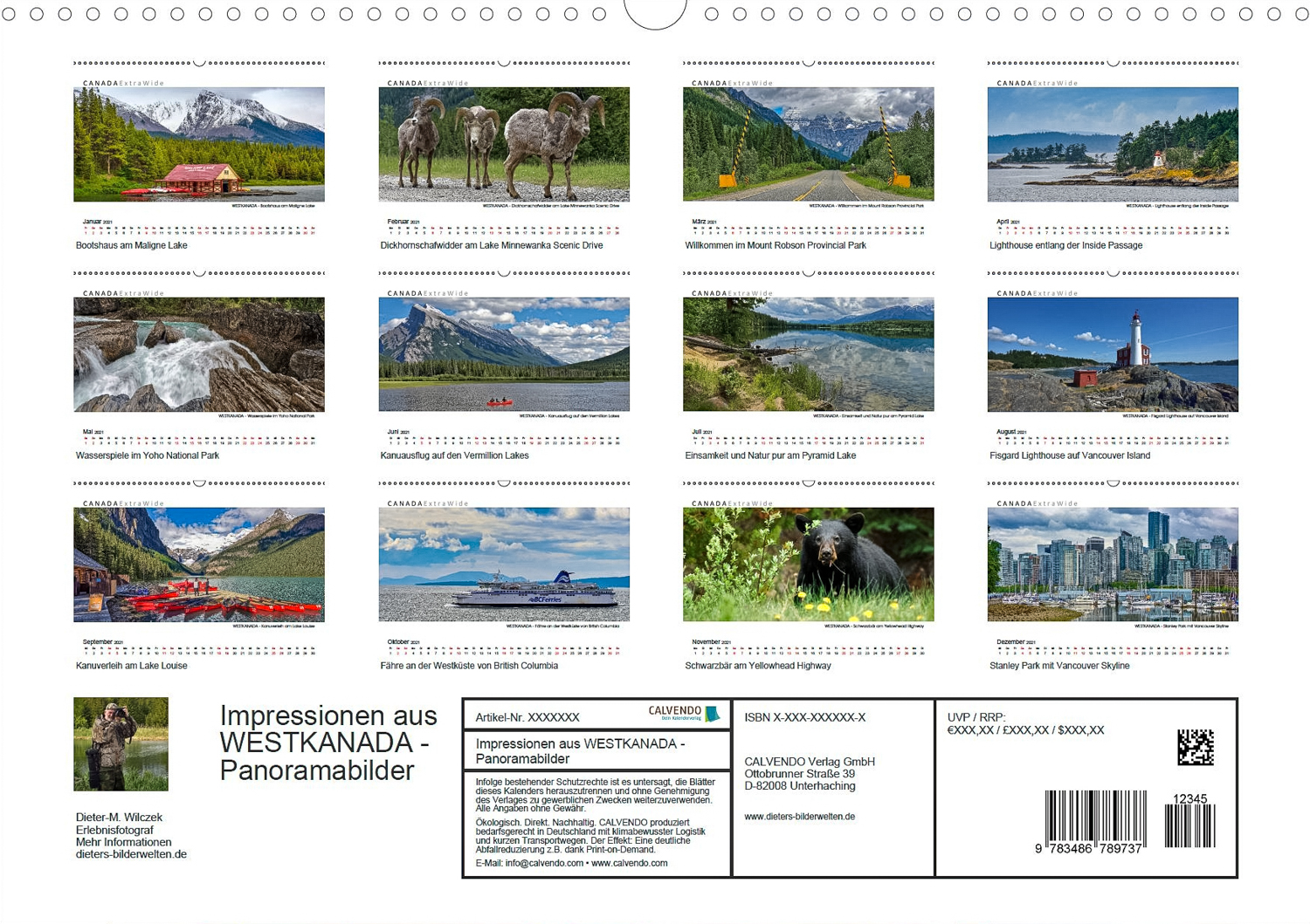 Grüß Gott am Königssee - Rückseite Kalender