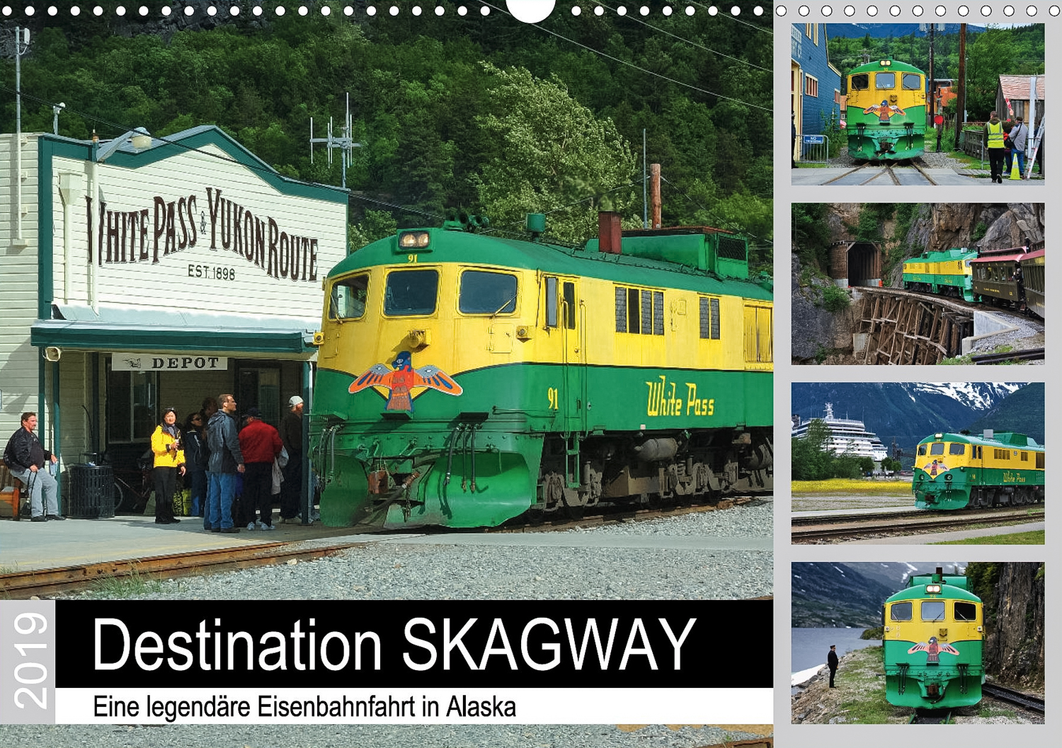 Destination Skagway - Titelseite Kalender